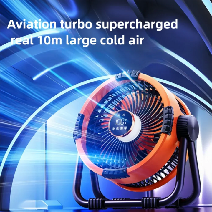 AEROLIA NightCool | 4-in-1 Fan &amp; Night Light | 20000mAh Battery | Usable Hanging &amp; Standing