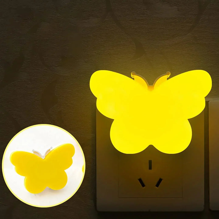 GlowEase LED Night Light | Automatic Light Sensor | Warm White Comfort Light