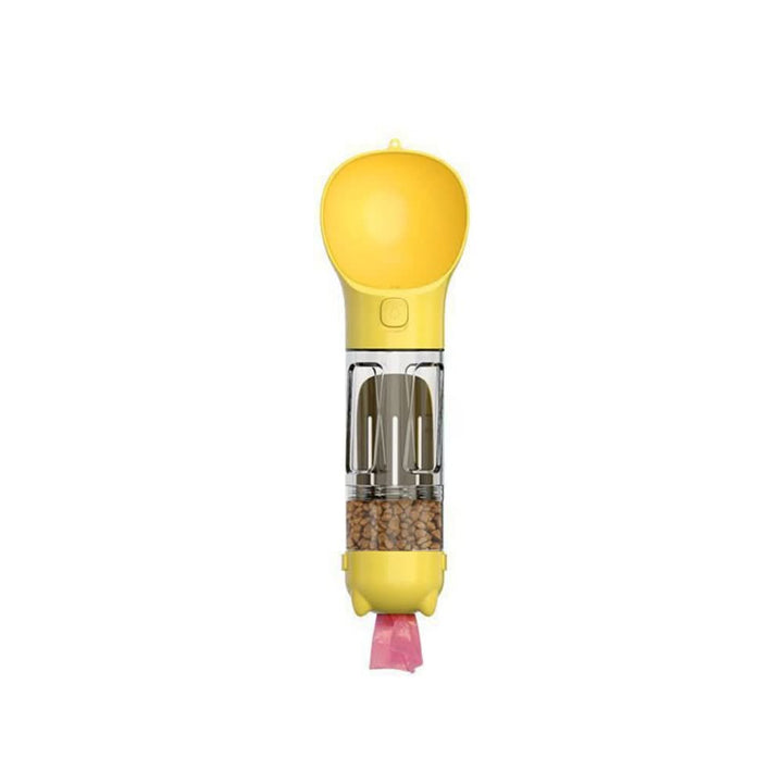 BowLift | Snackbuddy Pro – 2-in-1 Water &amp; Food Bottle with Poop Bag Holder