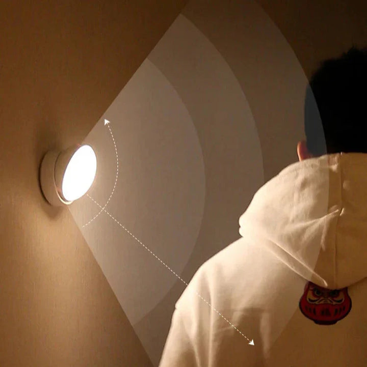 LumiFlex360 LED Night Light | Motion Sensor | 360° Rotatable | Rechargeable | Magnetic &amp; Wireless