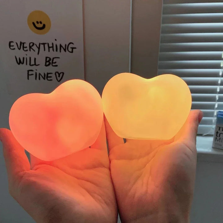 Heart LED Lamp | 3D Night Light &amp; Decor | Romantic &amp; Creative | Gift for Wedding, Birthday &amp; Christmas