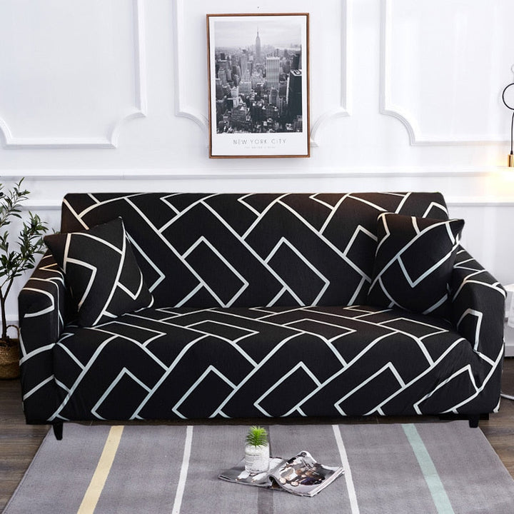 Modern Non-slip colourful Elastic Sofa Cover |