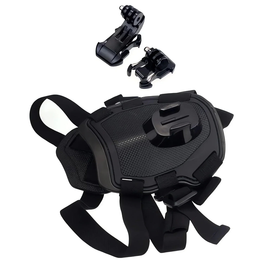Action-Cam Dog Harness with 360° Perspective Bowlift