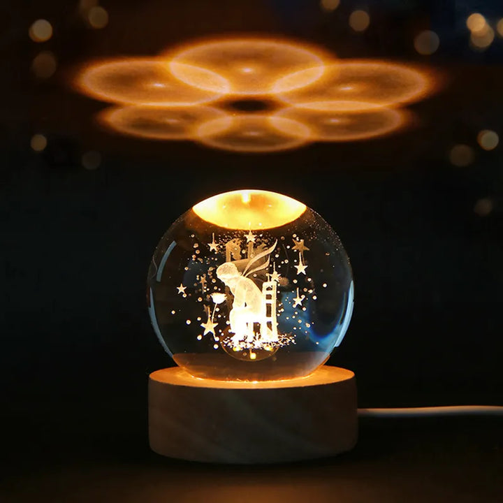 Glowing 3D Crystal Night Lights – Unique Gifts for All Occasions