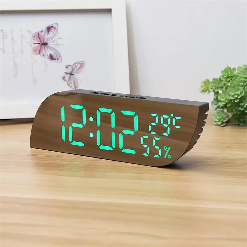 BowLift | LED Digital Alarm Clock with Dual Display &amp; Unlimited Snooze