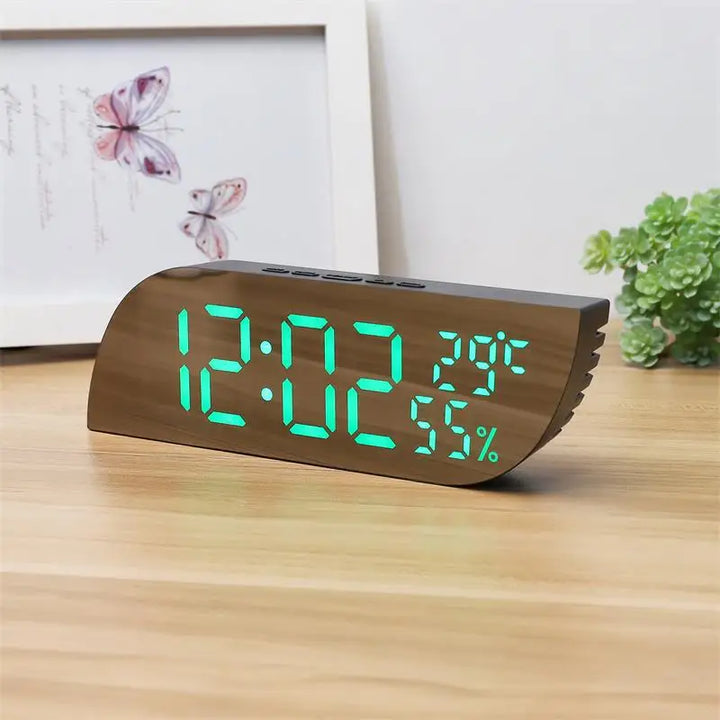 BowLift | LED Digital Alarm Clock with Dual Display &amp; Unlimited Snooze