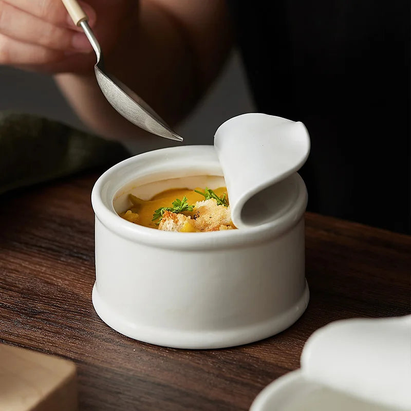 BowLift | Contemporary French Onion Soup Bowl – Premium Ceramic Soup &amp; Stew Bowl