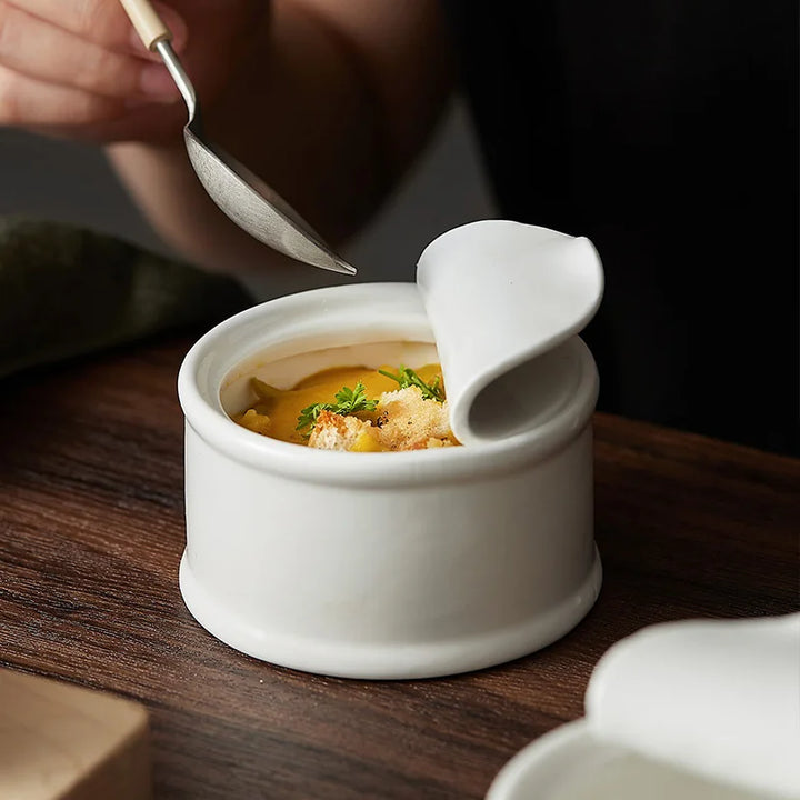 BowLift | Contemporary French Onion Soup Bowl – Premium Ceramic Soup &amp; Stew Bowl