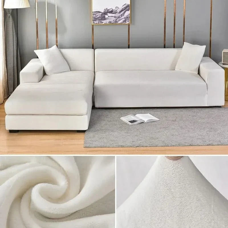 PlushFit - High-Quality Sofa Covers Made of Stretch Velvet