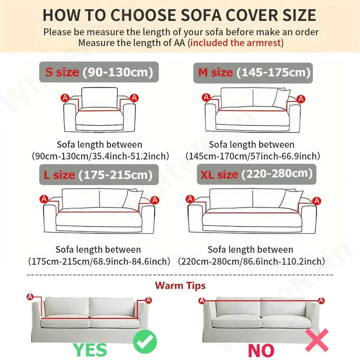 CouchWrap - lightweight and non-slip sofa cover