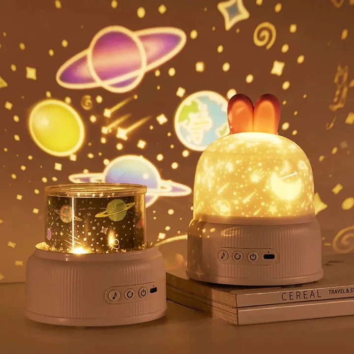 BunnyBeam Light - Casual Cute Bunny Projector Night Light for Kids |