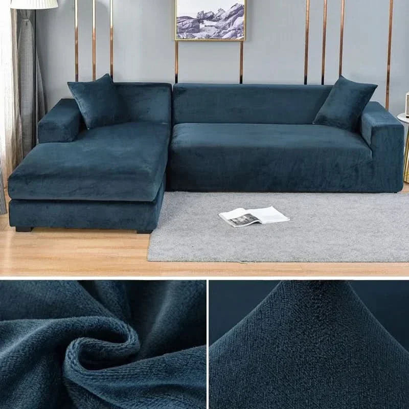 PlushFit - High-Quality Sofa Covers Made of Stretch Velvet