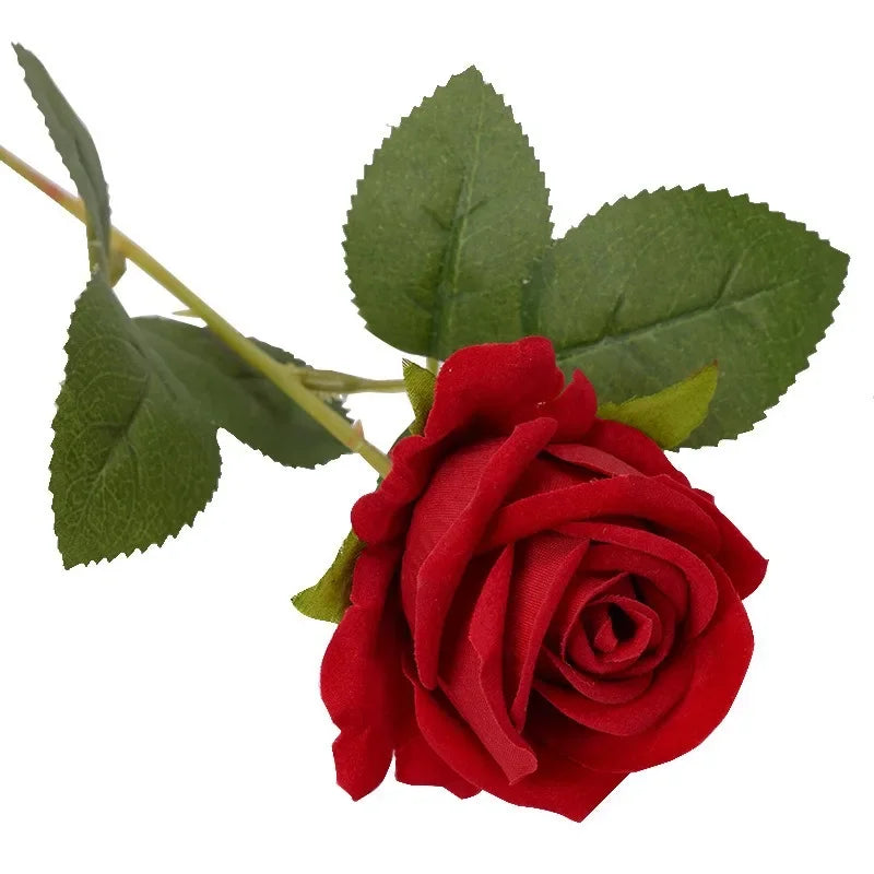 BowLift | 20 pieces Realistic Velvet Silk Rose Bouquet