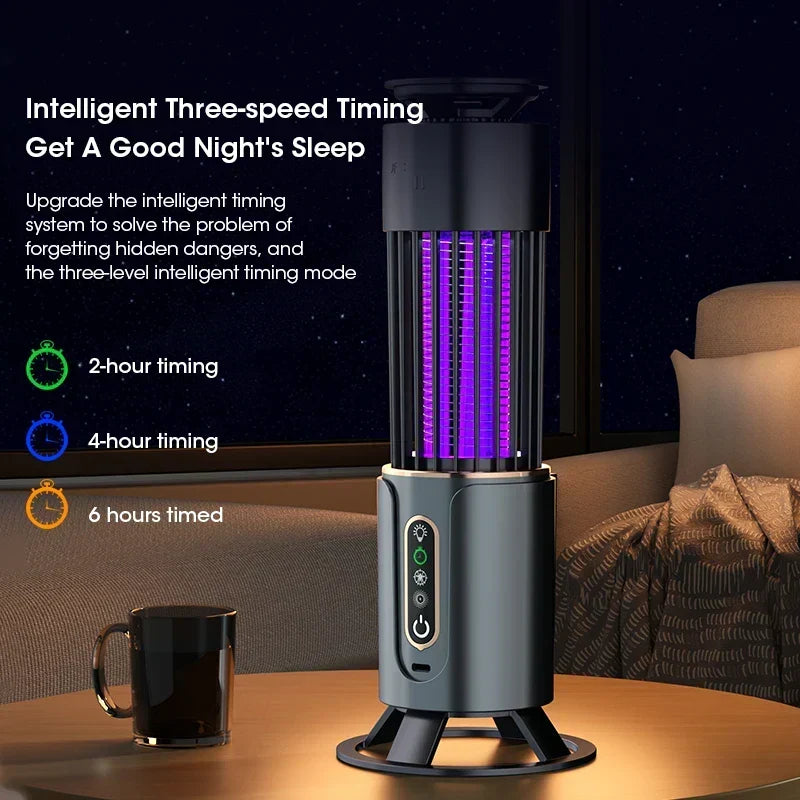 Zentora Mosquito Lamp | USB-powered &amp; Quiet | Chemical-free with Night Light Function
