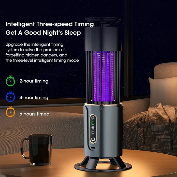 Zentora Mosquito Lamp | USB-powered &amp; Quiet | Chemical-free with Night Light Function