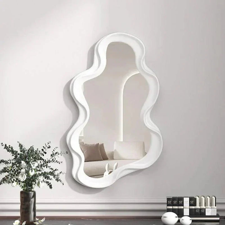 BowLift | Spiegelia Decorative Cloud-Shaped Mirror - for Living Room, Bedroom &amp; Bathroom
