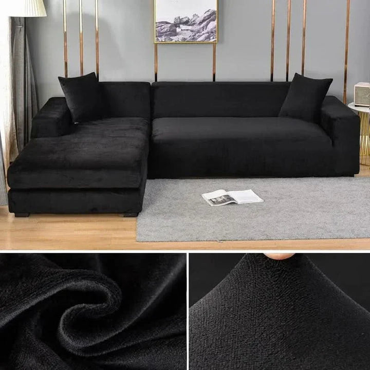 PlushFit - High-Quality Sofa Covers Made of Stretch Velvet