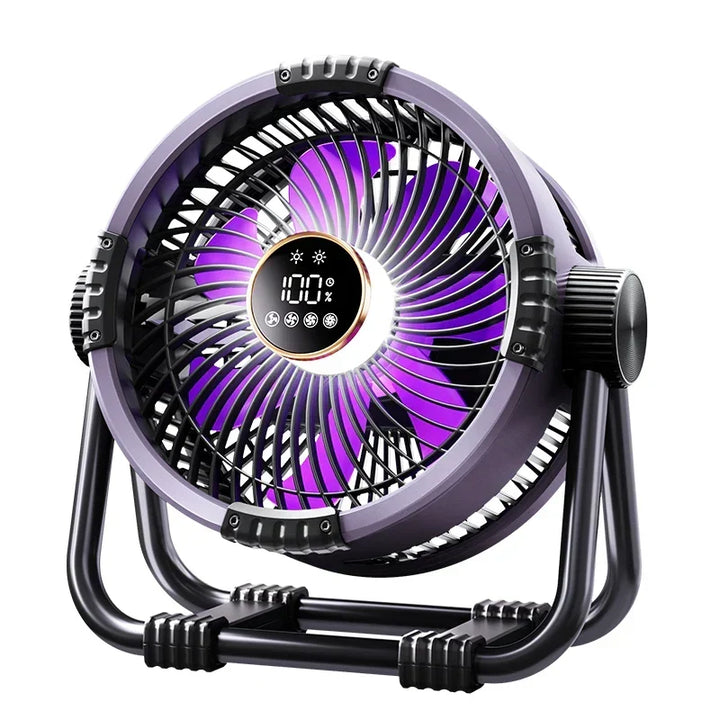 AEROLIA NightCool | 4-in-1 Fan &amp; Night Light | 20000mAh Battery | Usable Hanging &amp; Standing