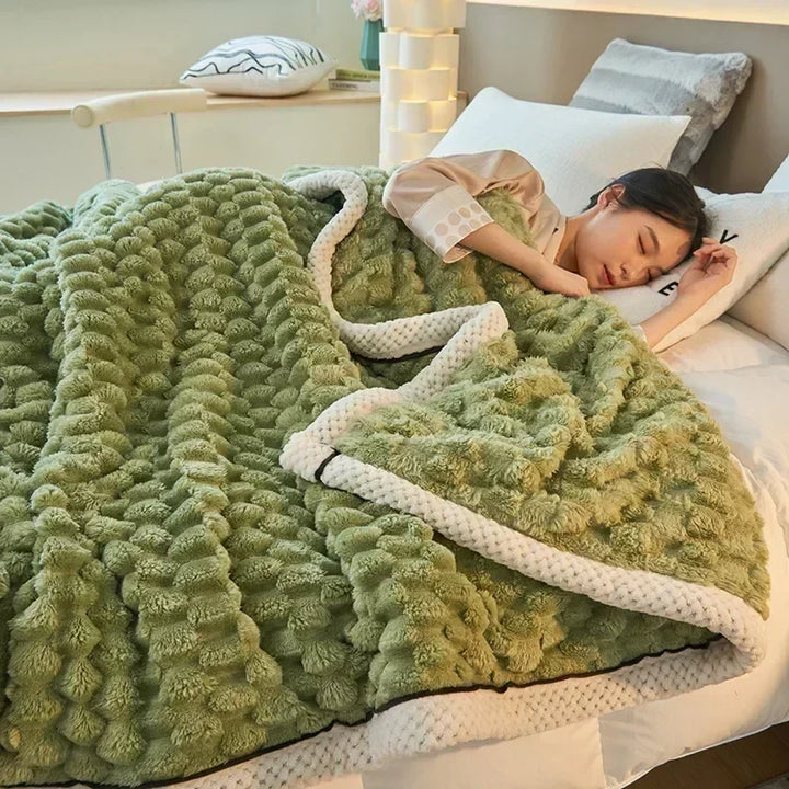 BowLift | TurtleVelvet | Autumn Flannel Blanket
