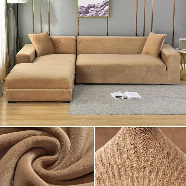 PlushFit - High-Quality Sofa Covers Made of Stretch Velvet