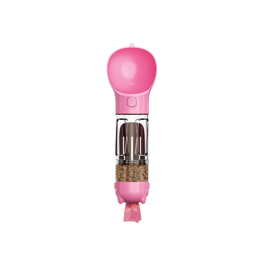 BowLift | Snackbuddy Pro – 2-in-1 Water &amp; Food Bottle with Poop Bag Holder