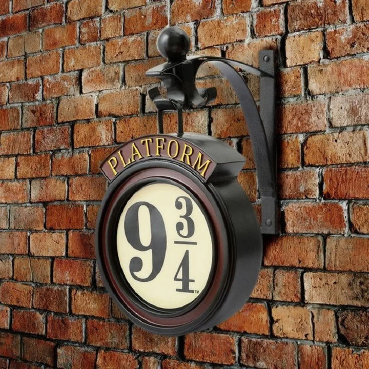 Harry Potter 9 3/4 Figure Nightstand Lamp LED Magical Wall Lamps Platform Hogwarts 3D Lamp Harry&