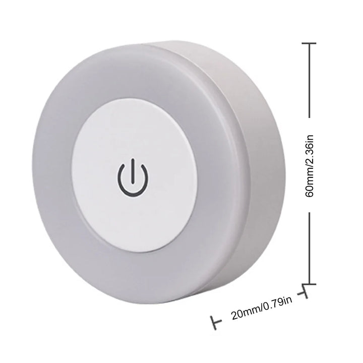 LUMORA Touch LED Night Light | USB Rechargeable | Magnetic &amp; Stepless Dimmable | Warm &amp; Cold Light