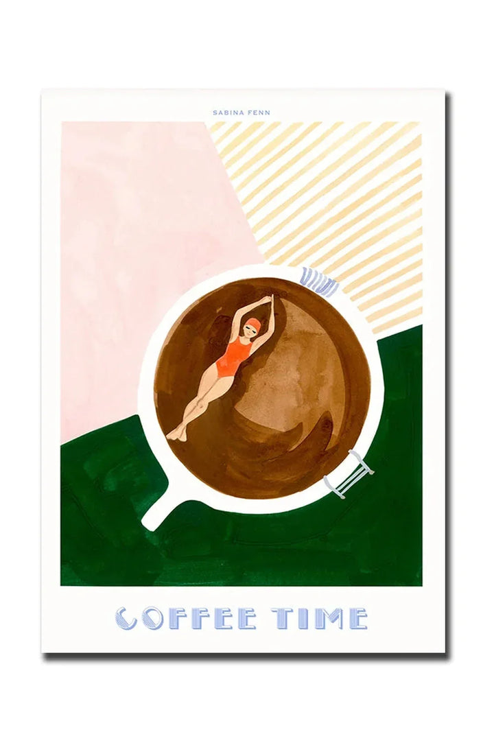 BowLift | Good Morning Coffee Canvas Poster
