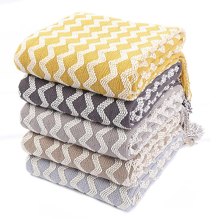 BowLift | YELLOW BOHO CHECK PATTERN