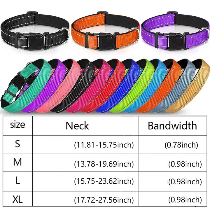 BowLift | Reflective Comfort Collar for Dogs – Soft, Adjustable, and Breathable
