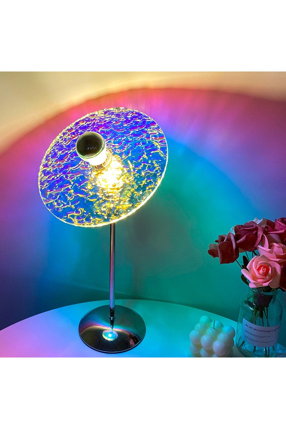 Rainbow projector night light |