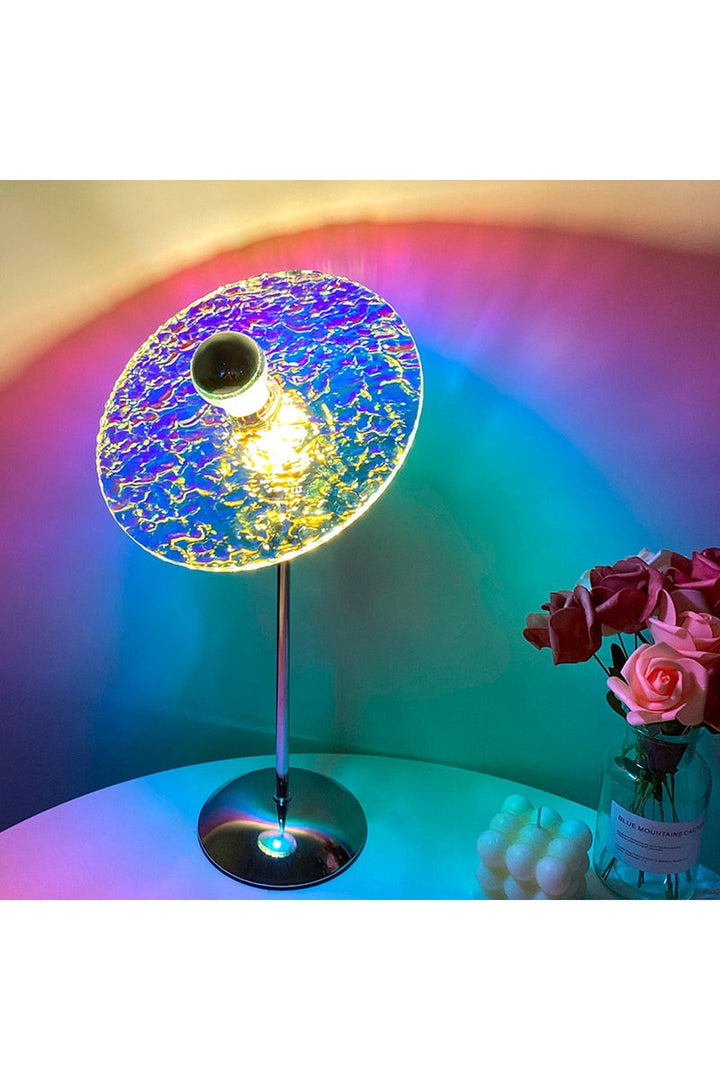 Rainbow projector night light |