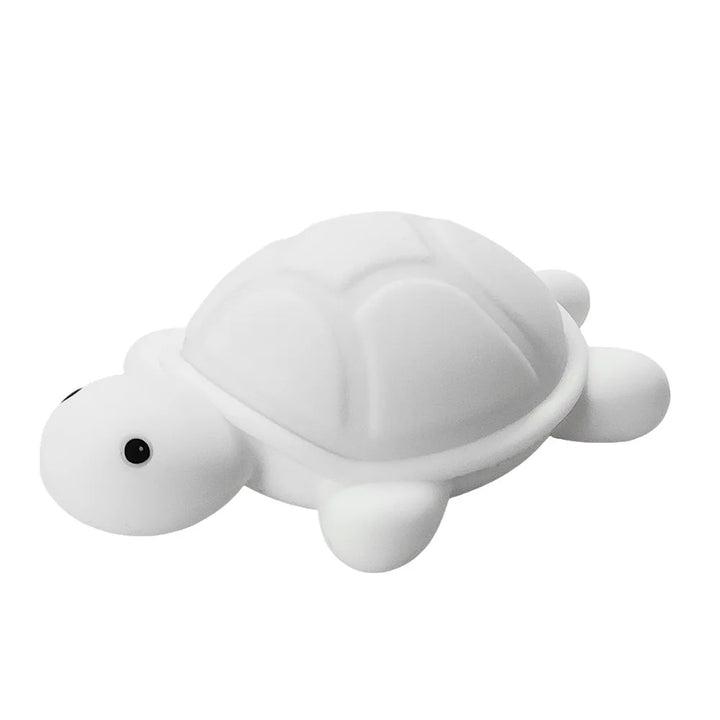 ShellGlow LED Night Light | Cute Turtle | Soft Silicone | colour Change &amp; Warm Light | USB-C Rechargeable | 10.2 × 15.8 × 6.1 cm