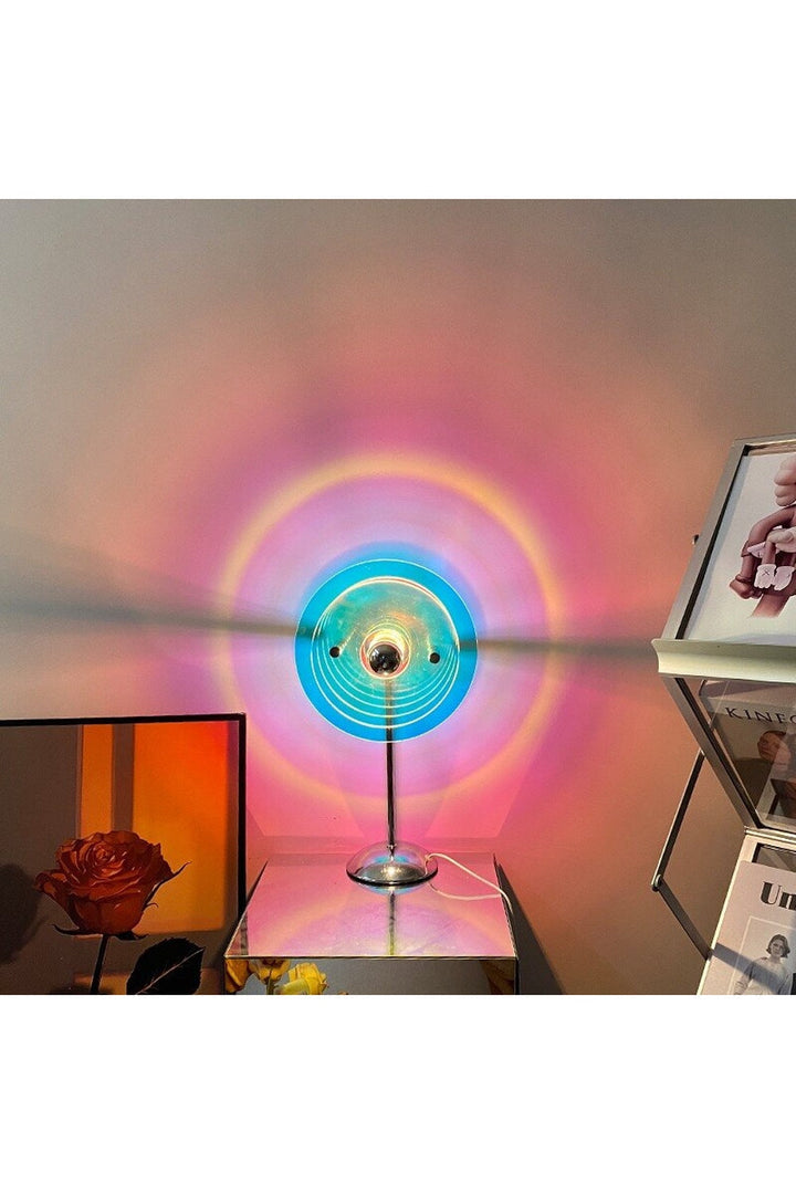 Rainbow projector night light |