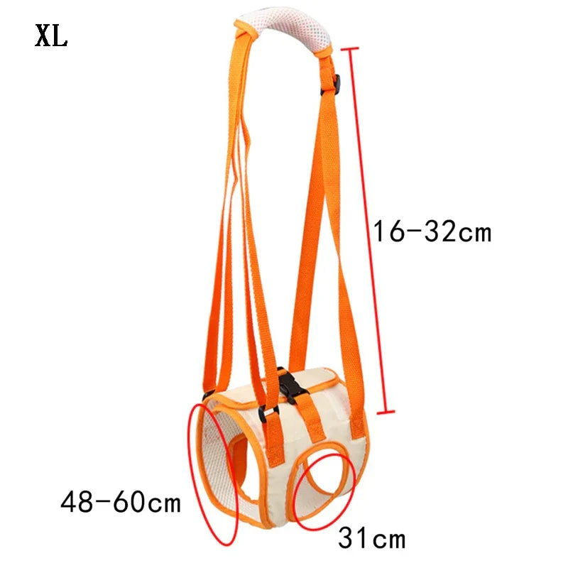 Ergonomic lifting harness for dogs hind legs Bowlift