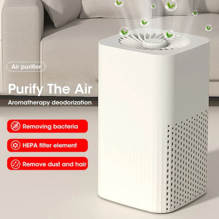 BowLift | Compact air purifier with HEPA filter - BreezeMini