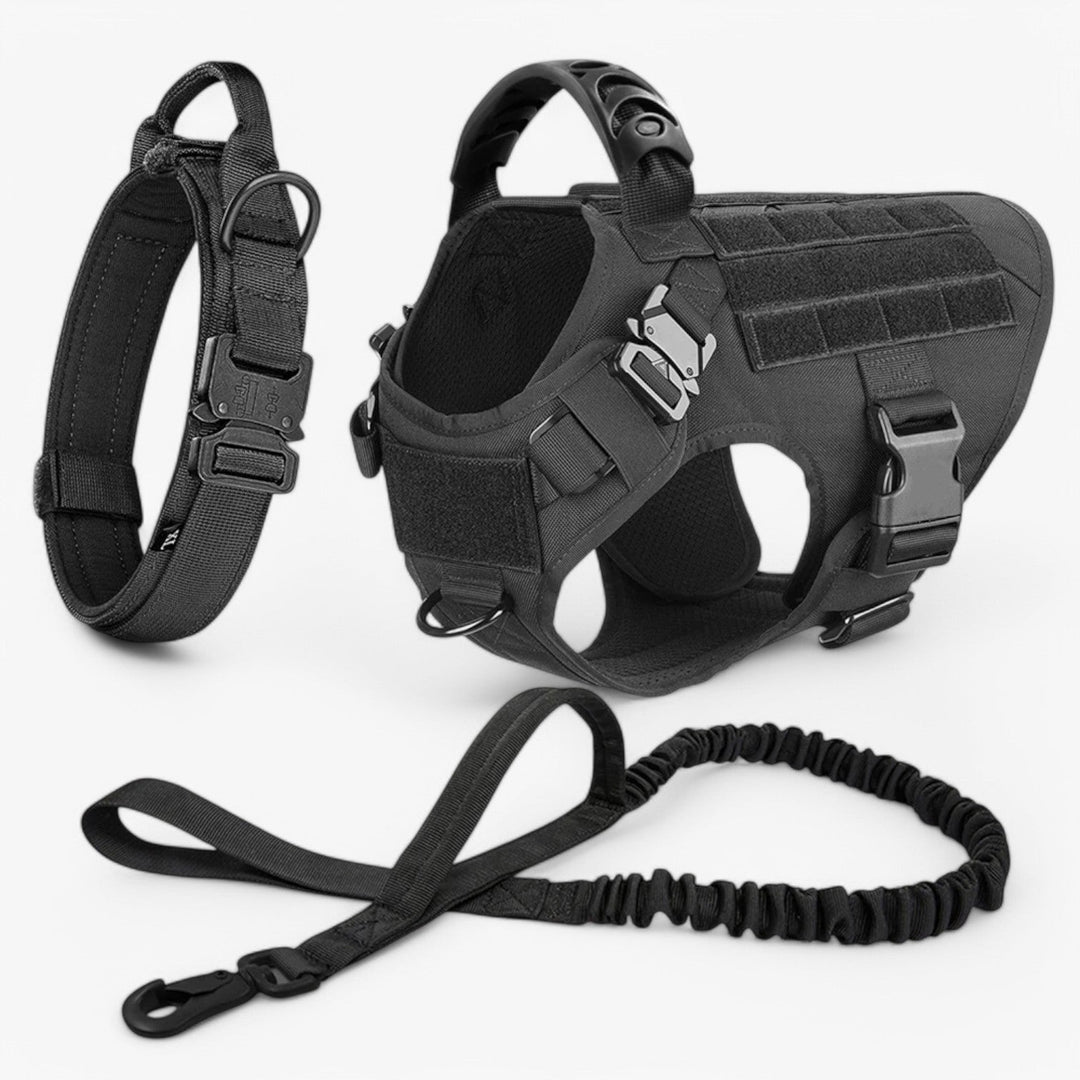 BowLift | KrachtGrip Dog Harness – Adjustable Tactical Harness for Training &amp; Walks