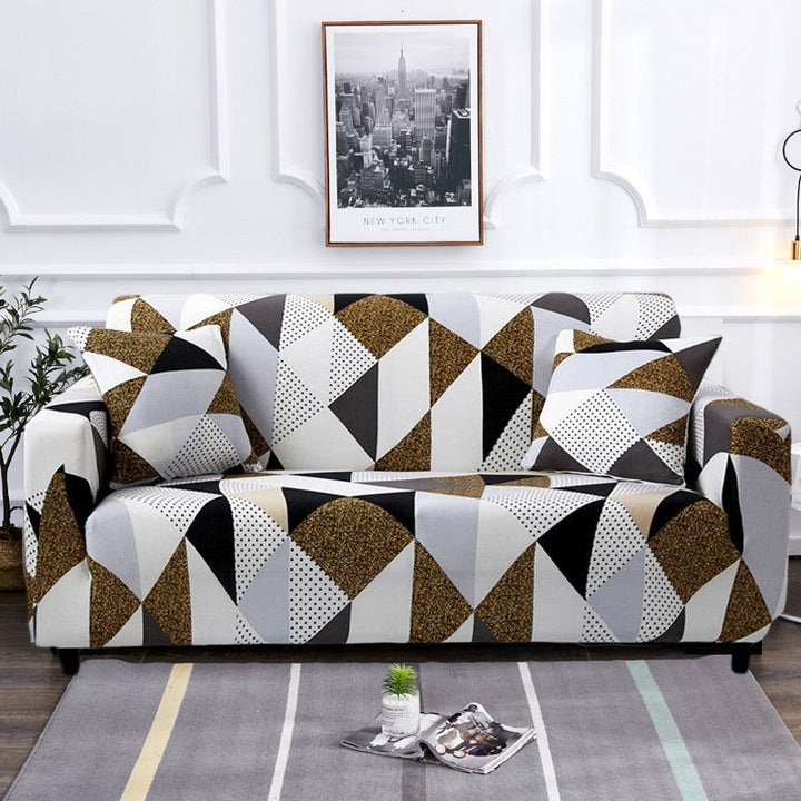 Modern Non-slip colourful Elastic Sofa Cover