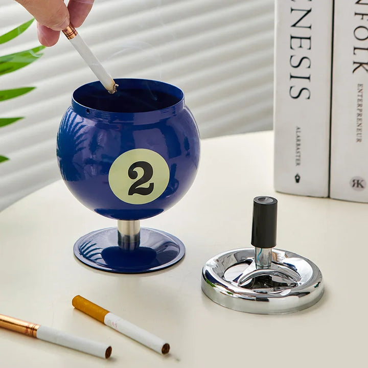 BowLift | Metal Billiard Ashtray