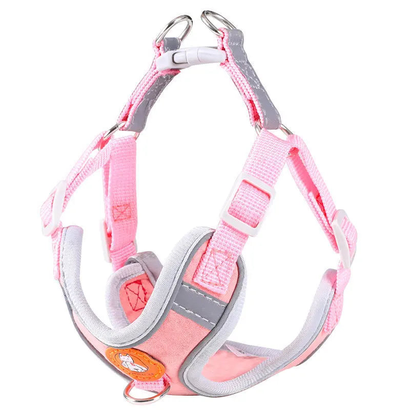 Breathable dog harness adjustable &amp; comfortable Bowlift