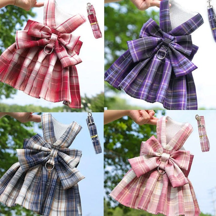 BowLift | Adjustable Dog Harness with Elegant Bow for Stylish Walks
