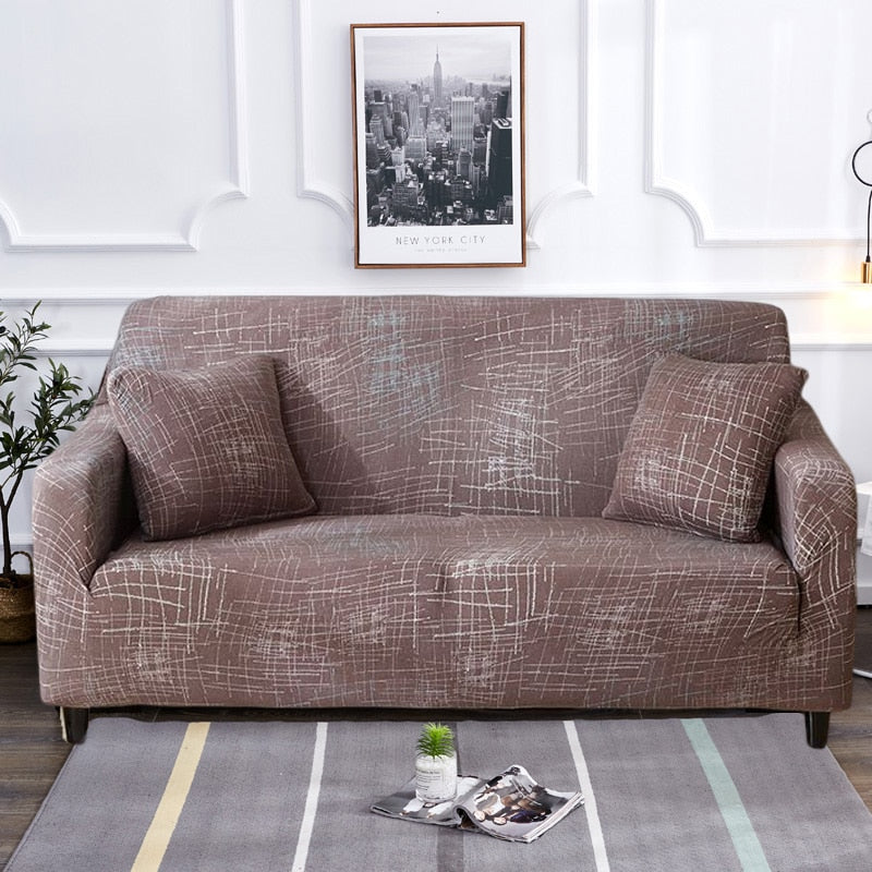 Modern Non-slip colourful Elastic Sofa Cover |