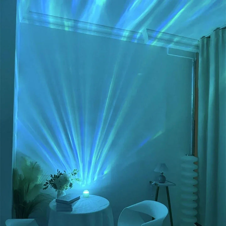 Aurora Projector LumoSky | 16 colours Northern Lights | USB &amp; Remote Control | Relaxing Night Light