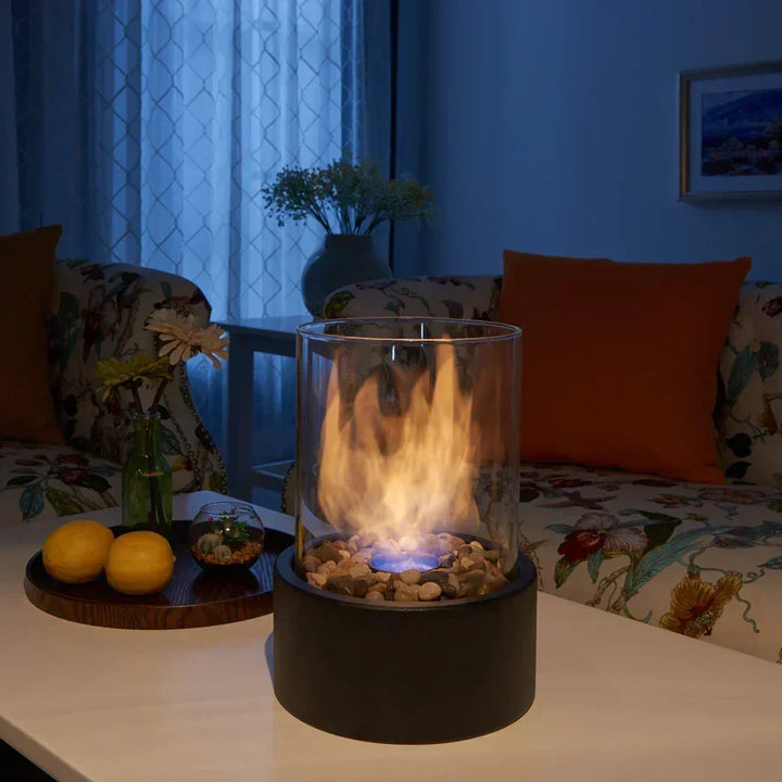 Modern &amp; Portable Fireplace - Burn Bright