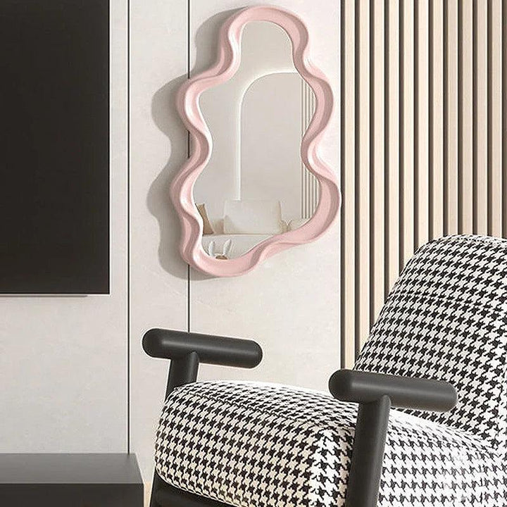 BowLift | Spiegelia Decorative Cloud-Shaped Mirror - for Living Room, Bedroom &amp; Bathroom
