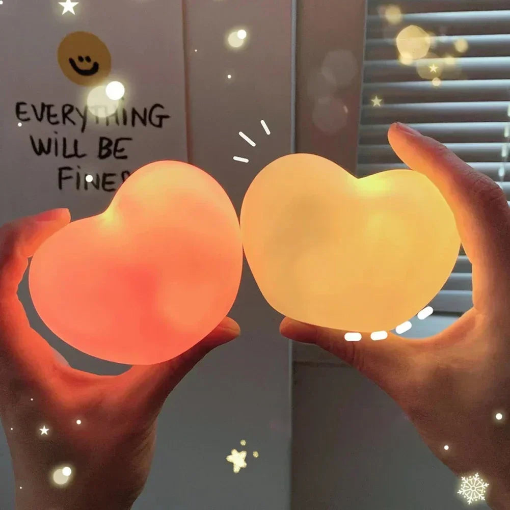 Heart LED Lamp | 3D Night Light &amp; Decor | Romantic &amp; Creative | Gift for Wedding, Birthday &amp; Christmas