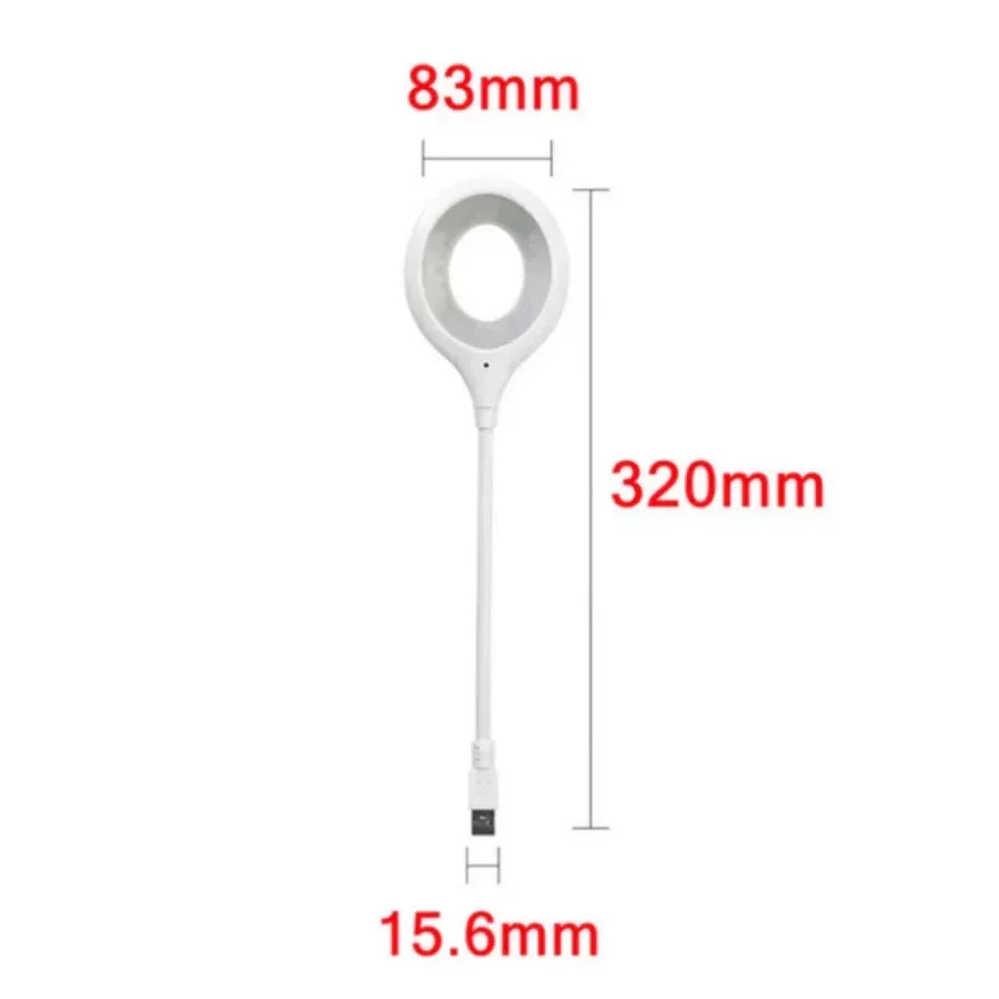 Compact and Rechargeable Night Light – Flexible LED Light for Desk and Nightstand