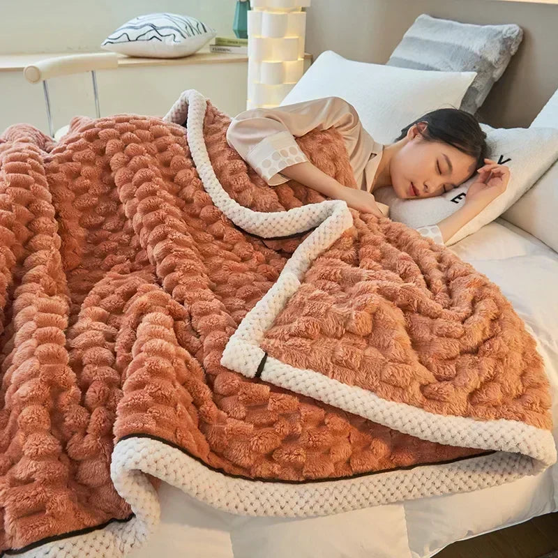 BowLift | TurtleVelvet | Autumn Flannel Blanket