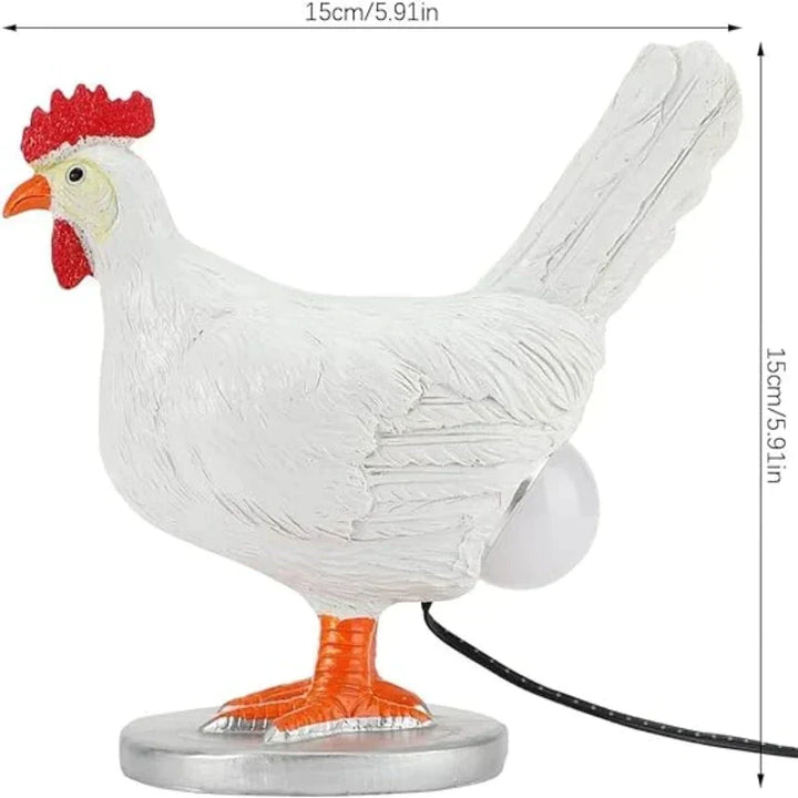 Decorative Night Lights Simulated Animal Funny Easter House Decoration Party Carnival Chicken Lamp Chick Night Light Ornaments