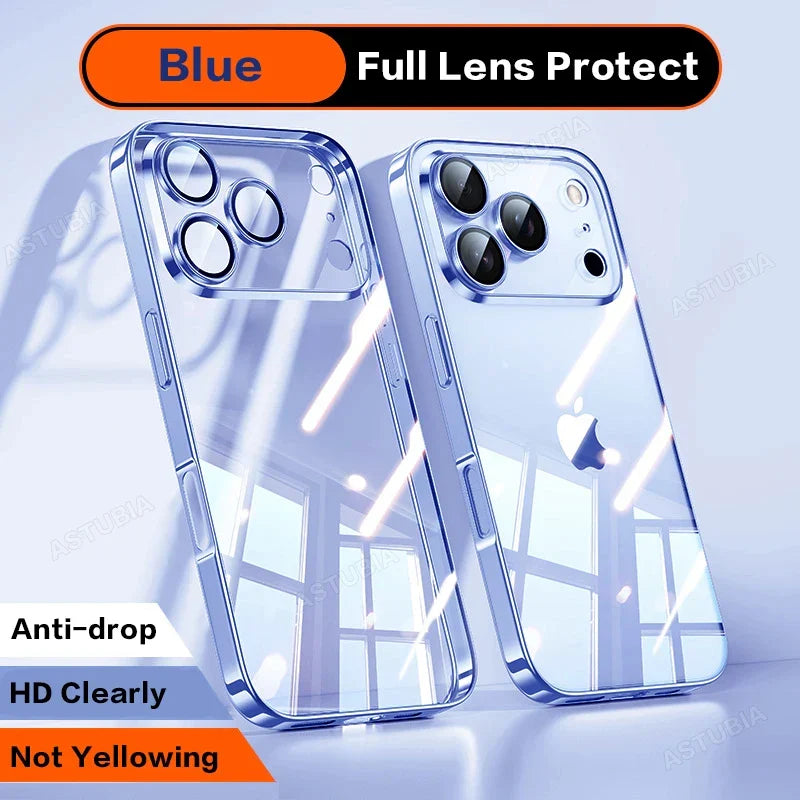 Shockproof Luxury Plating iPhone Case